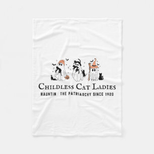 Kinderlose Katzen Ladys Hauntin Der Patriarchat Ka Fleecedecke