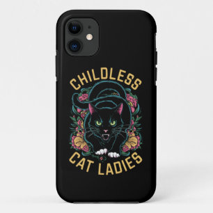 Kinderlose Katzenladies 2024 Feministin Case-Mate iPhone Hülle
