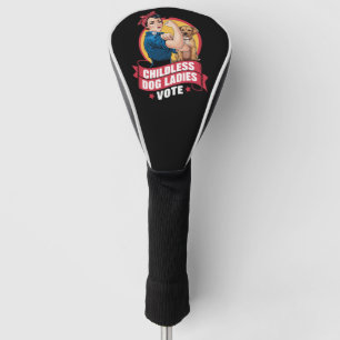Kinderlose Katzenladies wählen Hund The Riveter Do Golf Headcover