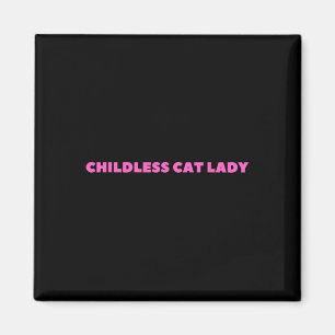 Kinderlose Katzenlady 2024 Millennial  Magnet