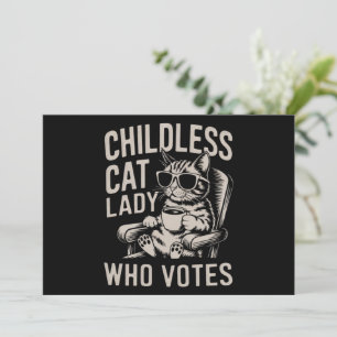 Kinderlose Katzenlady 2024 Wahlstimme Kamala Einladung