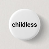 Kinderlose minimalistische Typografie lustig Schwa Button (Vorderseite)