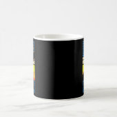 Kinderloser Cat Daddy 2024 für Präsident Kaffeetasse (Mittel)