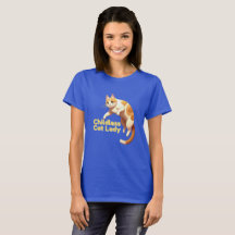 Kinderloser Cat Lady T - Shirt