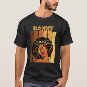 Kindermädchen Afro American Pride Women Black Hist T-Shirt