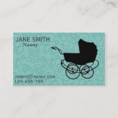 Kindermädchen / Babysitter-Freizeit Visitenkarte (Vorderseite)