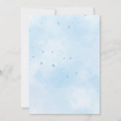 Kindermädchen Covid Babydusche per Mail Einladung (Rückseite)