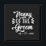 Kindermädchen der Groom Wedding Party Familie Brid Magnet<br><div class="desc">Kindermädchen des Groom Wedding Party Family Brautparty</div>