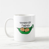 Kindermädchen der Zwillings-Hülse Kaffeetasse (Links)
