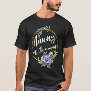 Kindermädchen des Bräutigams Hochzeit Junggesellen T-Shirt