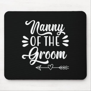 Kindermädchen des Bräutigams Hochzeitsfeier Famili Mousepad