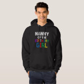 Kindermädchen des Geburtstagskindermeisters Bricks Hoodie (Vorne ganz)