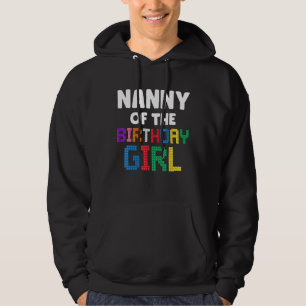 Kindermädchen des Geburtstagskindermeisters Bricks Hoodie