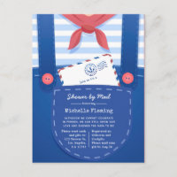 Kindermädchen-Dusche nach Mail