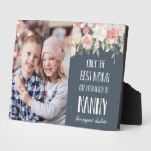 Kindermädchen-Foto Fotoplatte (Seite)