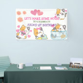 Kindermädchen-Geburtstagsbanner Banner (Messeveranstaltung)