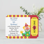 Kindermädchen Geburtstagsparty Einladung (Stehend Vorderseite)