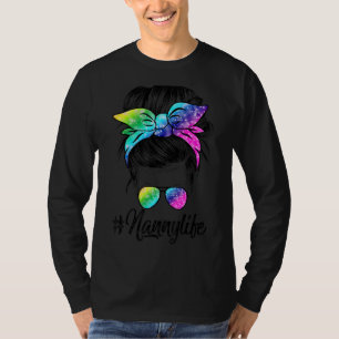 Kindermädchen Gefärbte Krawatte D T-Shirt
