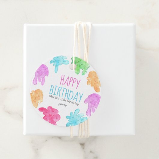 Kindermädchen Geschenkanhänger (Beispiel)