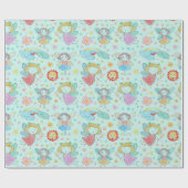 Kindermädchen Geschenkpapier (Flach)