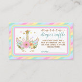 Kindermädchen-Gewinnspiel unicorn Begleitkarte (Vorderseite)