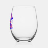 Kindermädchen, kalt draußen im Winter. Weinglas Ohne Stiel (Links)