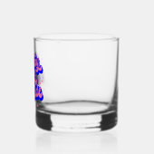 Kindermädchen, kalt draußen im Winter. Whiskyglas (Links)