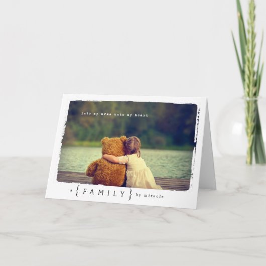 Kindermädchen Karte (Vorderseite)