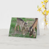 Kindermädchen Karte (Gelbe Blume)