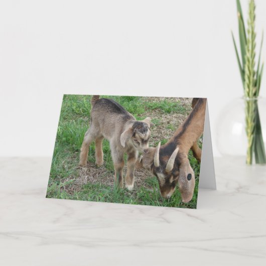 Kindermädchen Karte (Vorderseite)