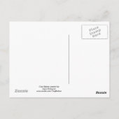 Kindermädchen mit Kinderbeten Postkarte (Rückseite)