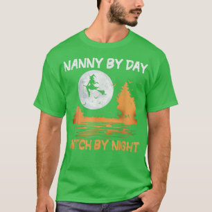 Kindermädchen nach Tag Hexe nach Nacht Frauen Hall T-Shirt