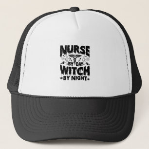 Kindermädchen nach Tag Hexe nach Nacht-Nurse-Hallo Truckerkappe
