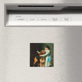 Kindermädchen oder obligatorische Bildung Magnet (In Situ (Geschirrspüler))