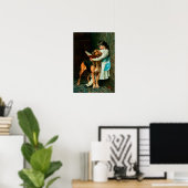 Kindermädchen oder obligatorische Bildung Poster (Heimbüro)