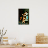 Kindermädchen oder obligatorische Bildung Poster (Küche)