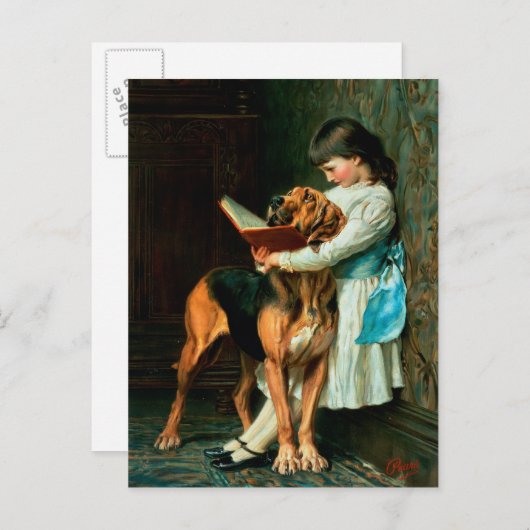 Kindermädchen oder obligatorische Bildung Postkarte (Vorne/Hinten)