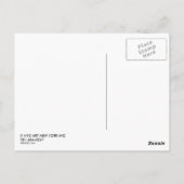 Kindermädchen Postkarte (Rückseite)