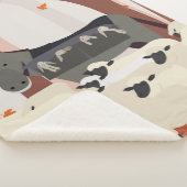 Kindermädchen Sherpadecke (3/4)