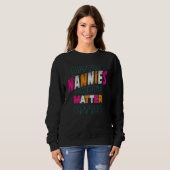 Kindermädchen sind wichtig für Oma Großmutter Sweatshirt (Vorne ganz)