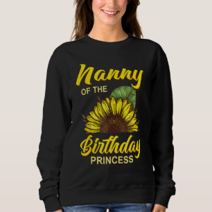 Kindermädchen Sonnenblumen-Matching Fami Sweatshirt