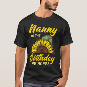 Kindermädchen Sonnenblumen-Matching Fami T-Shirt
