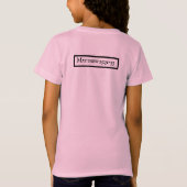 Kindermädchen Str8 T - Shirt (Rückseite)