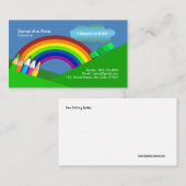 Kindermädchen-super bunte visitenkarte (Vorne/Hinten)