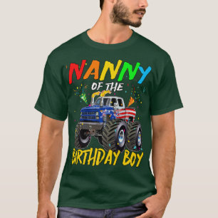 Kindermädchen Truck Geburtstag Teil T-Shirt