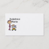 Kindermädchen und Kindergeschenke Visitenkarte (Rückseite)