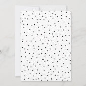 Kindermädchen und Kindermädchen Einladung (Rückseite)