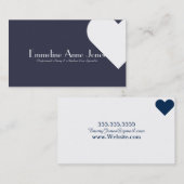 Kindermädchen-Visitenkarte Visitenkarte (Vorne/Hinten)