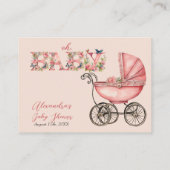 Kindermädchenbücher für Baby Begleitkarte (Rückseite)