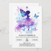 Kindermagie Einladung (Vorne/Hinten)